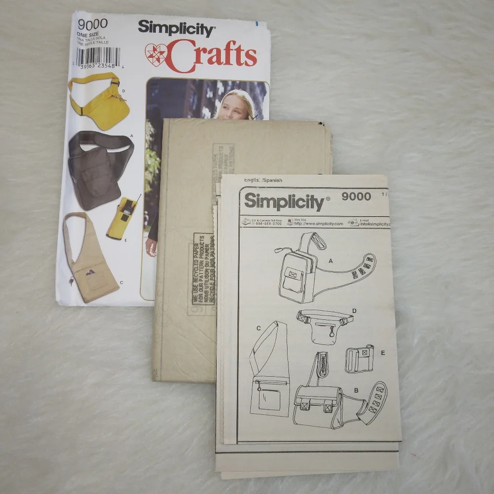 SIMPLICITY 9000 Messenger BAD, City Bag, Fanny Pack, Cell Phone Holder